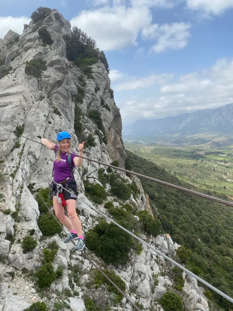 Via ferrata de Saint-Paul-de-Fenouillet, Pyrénées-Orientales